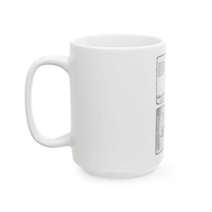 Galey & Lord, 1956 (Top) and 1959 (Bottom) - White Coffee Mug - Go Mug Yourself