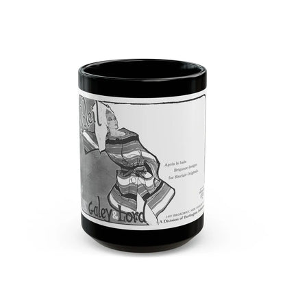 Galey & Lord, 1960 - Black Coffee Mug-15oz-Go Mug Yourself