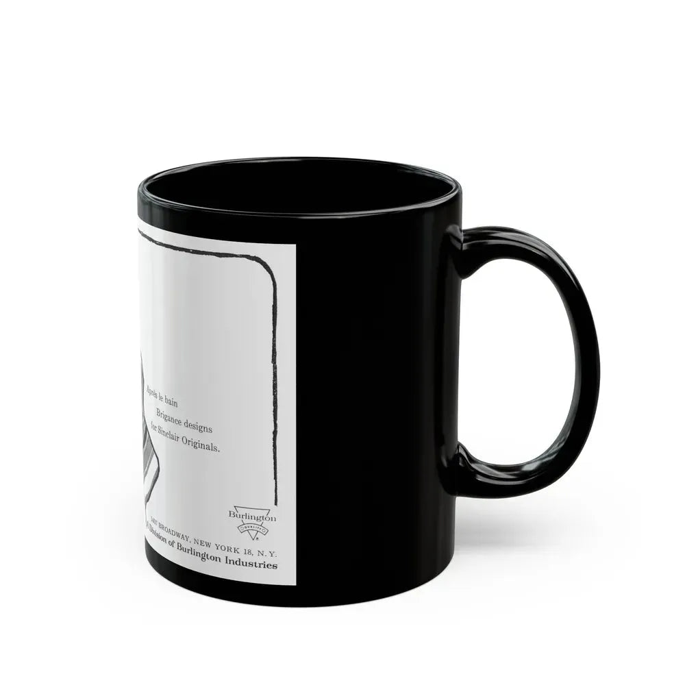 Galey & Lord, 1960 - Black Coffee Mug - Go Mug Yourself
