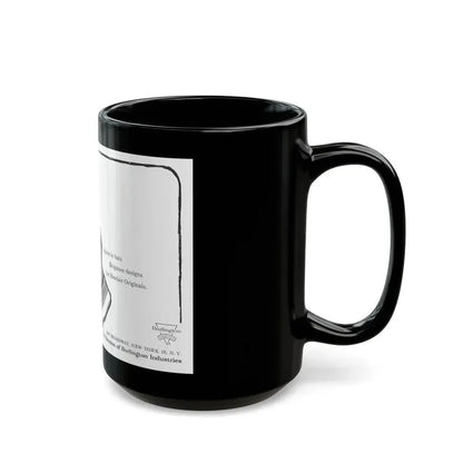 Galey & Lord, 1960 - Black Coffee Mug - Go Mug Yourself