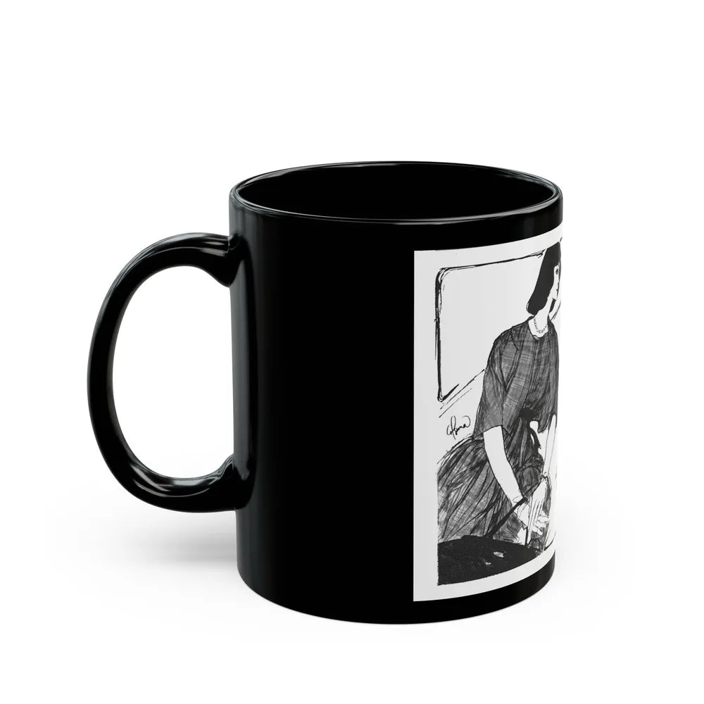 Galey & Lord, 1962 - Black Coffee Mug-Go Mug Yourself