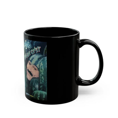 GALLAGER MELON CRAZY (VHS COVER) - Black Coffee Mug - Go Mug Yourself