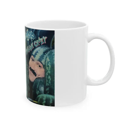 GALLAGER MELON CRAZY (VHS COVER) - White Coffee Mug - Go Mug Yourself