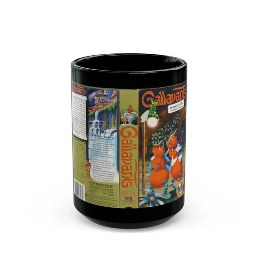 GALLAVANTS (VHS COVER) - Black Coffee Mug 15oz - Go Mug Yourself