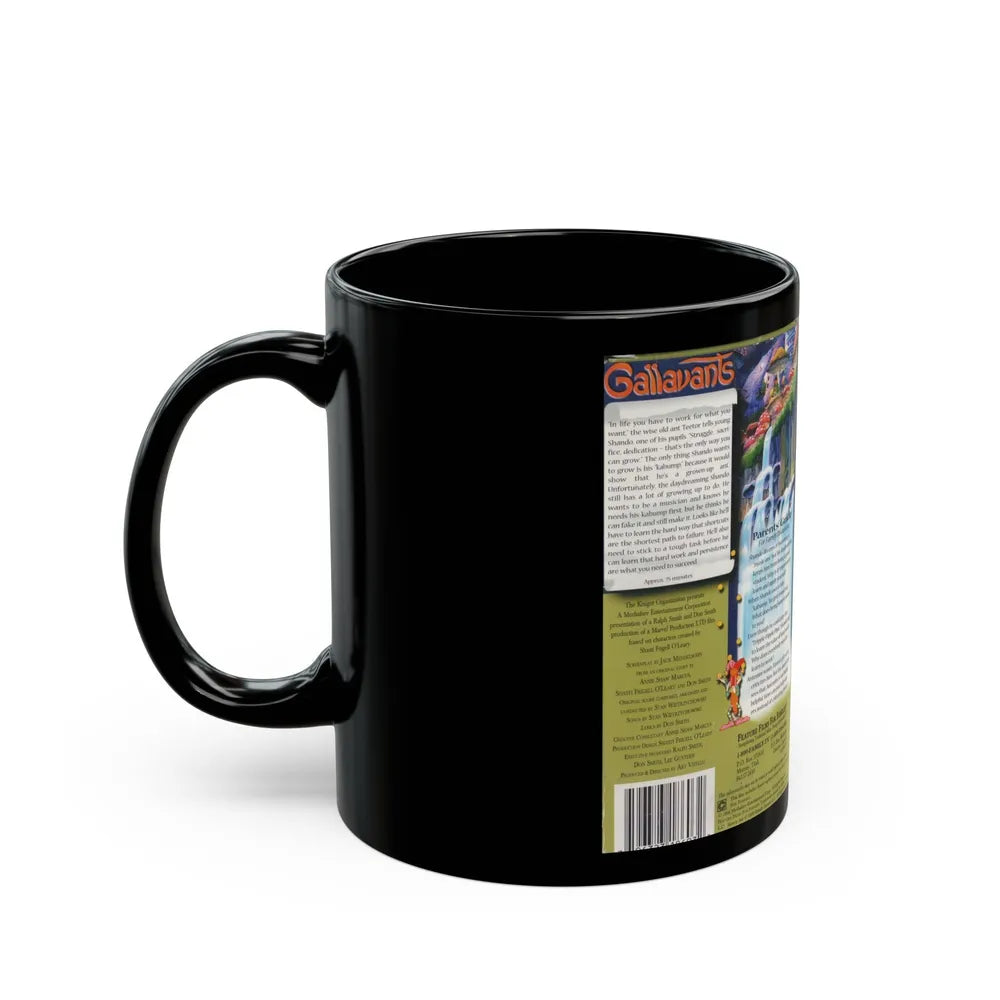 GALLAVANTS (VHS COVER) - Black Coffee Mug-Go Mug Yourself