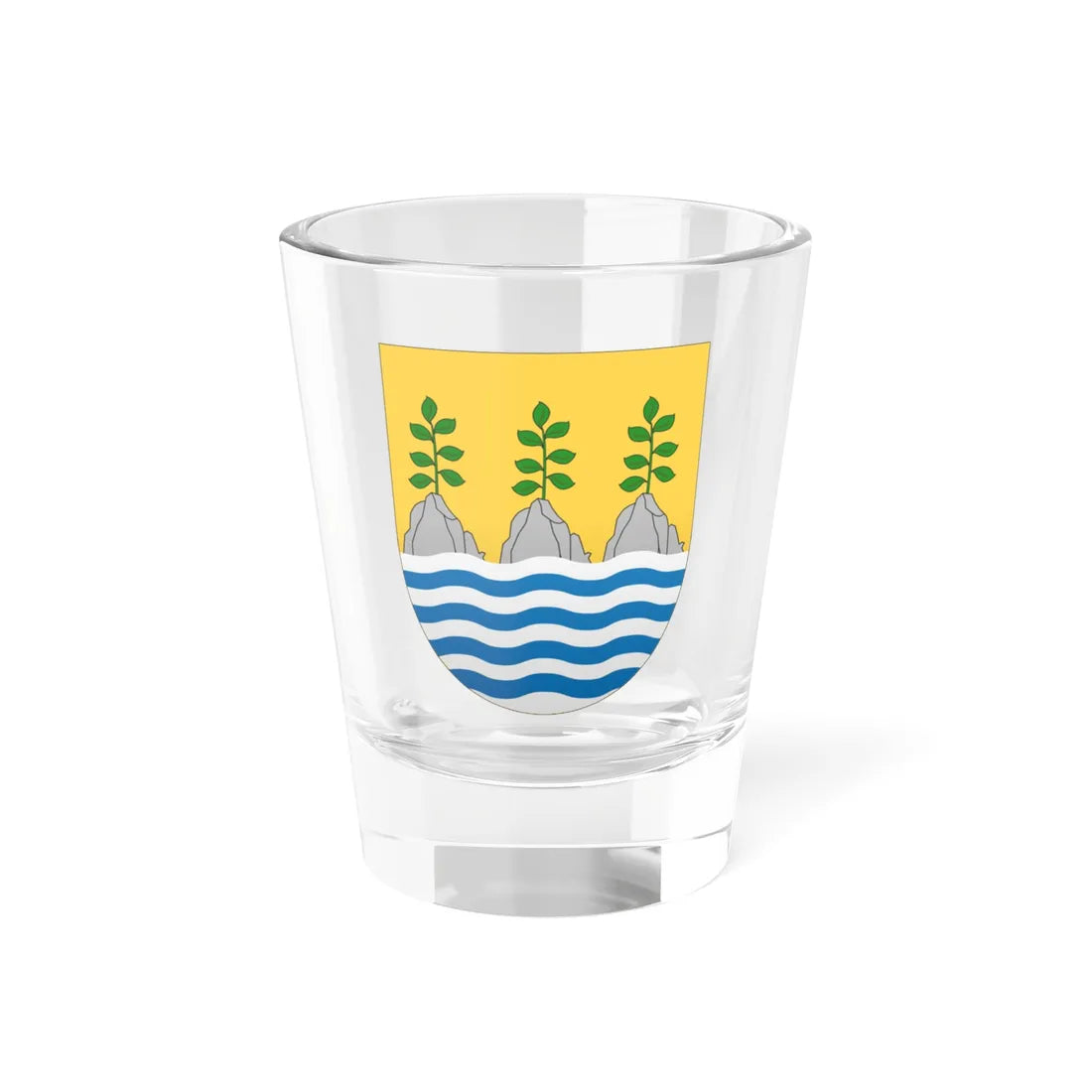 Gallego (Portugal) (Coat of Arms) Shot Glass 1.5oz 1.5oz - Go Mug Yourself