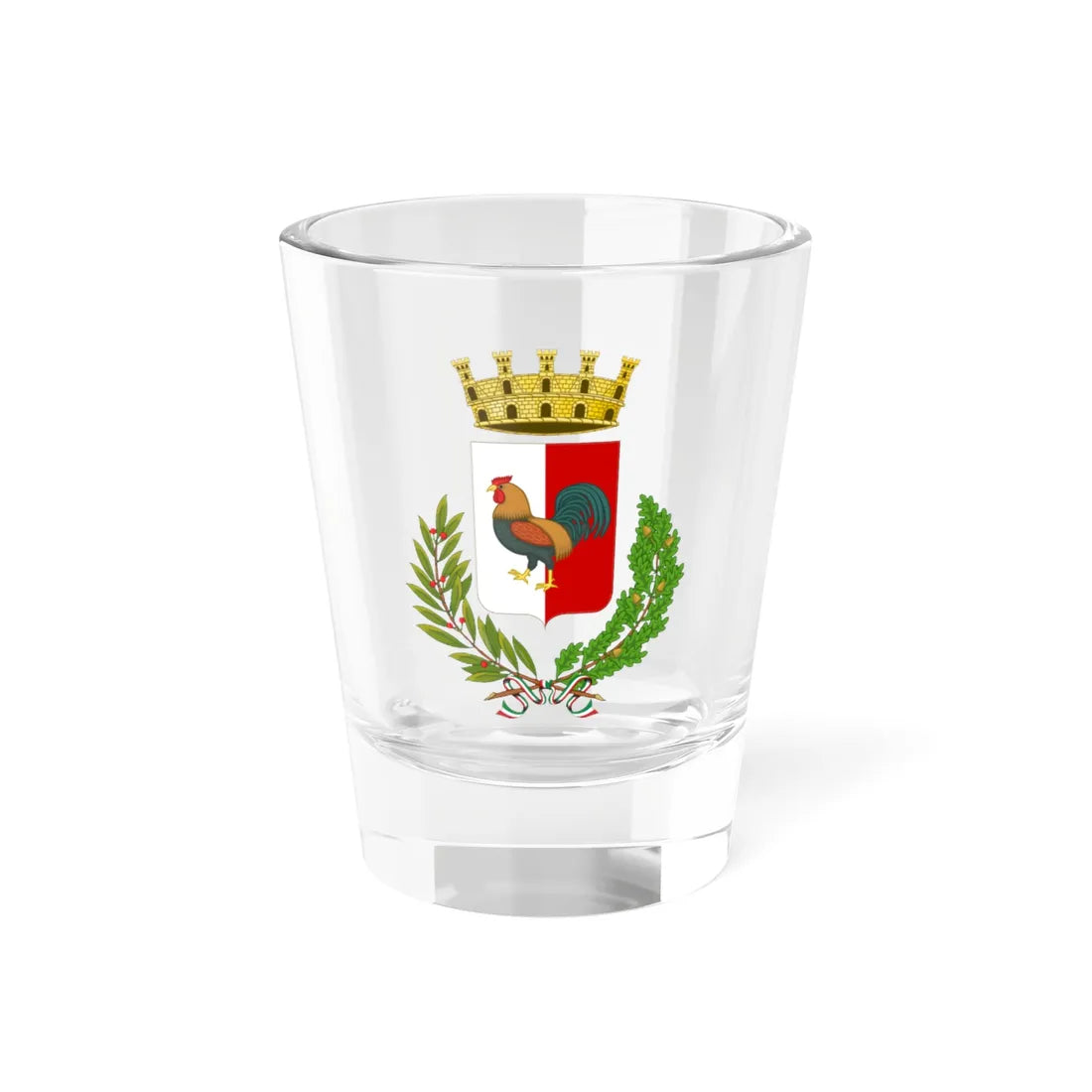 Gallese-Stemma (Italy) (Coat of Arms) Shot Glass 1.5oz 1.5oz - Go Mug Yourself