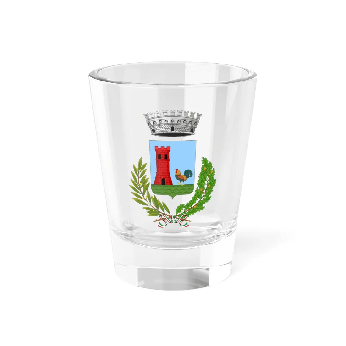 Galliera-Stemma (Italy) (Coat of Arms) Shot Glass 1.5oz 1.5oz - Go Mug Yourself