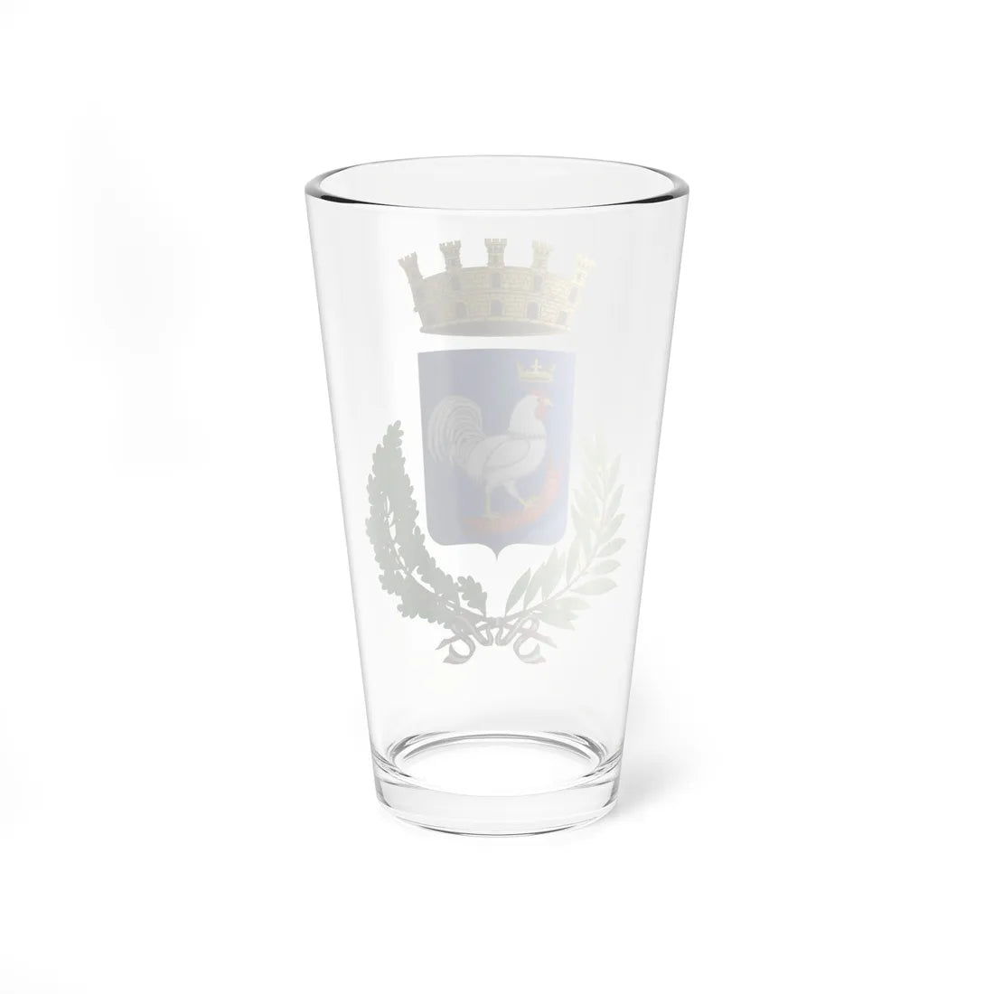 Gallipoli-Stemma (Italy) (Coat of Arms) Pint Glass 16oz - Go Mug Yourself