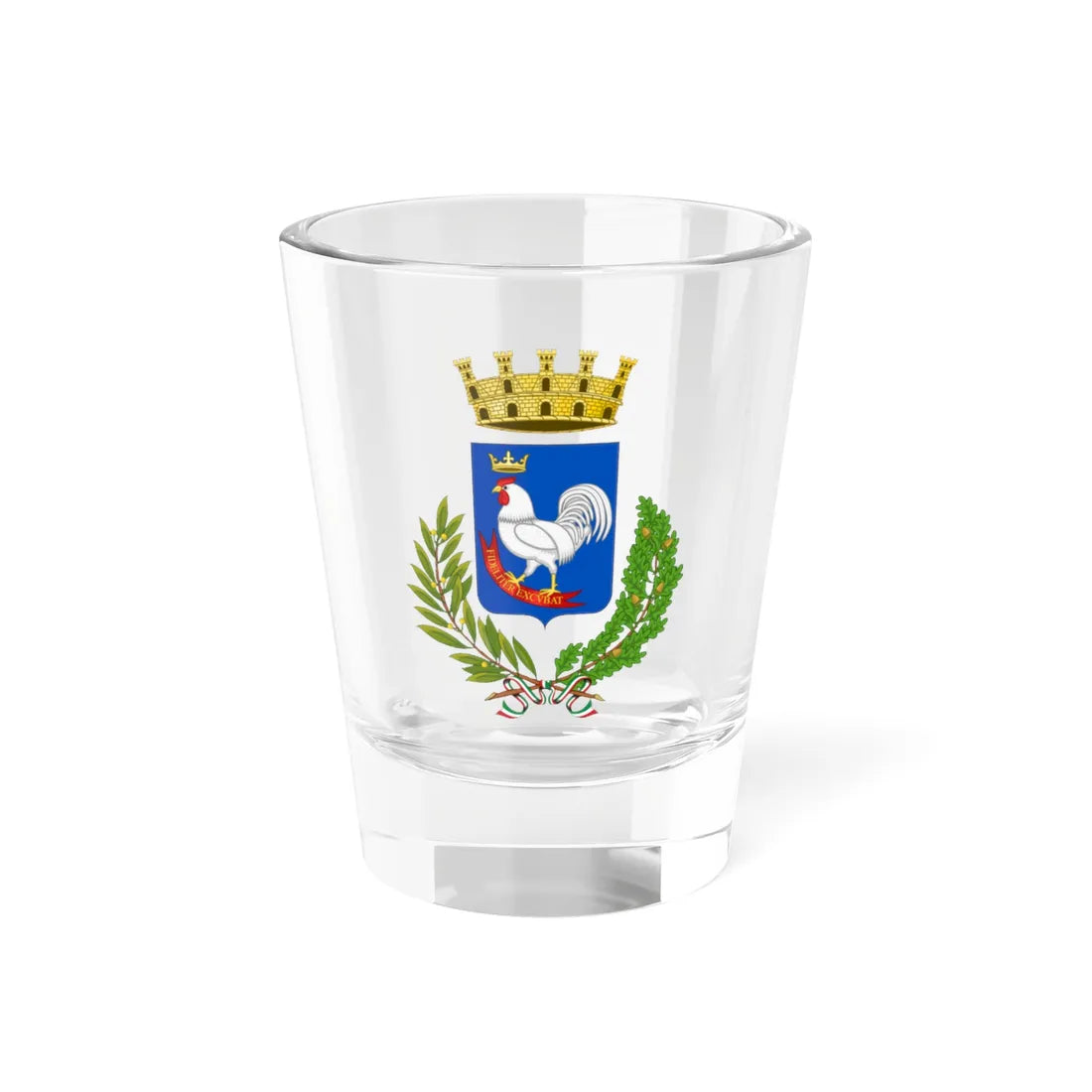 Gallipoli-Stemma (Italy) (Coat of Arms) Shot Glass 1.5oz 1.5oz - Go Mug Yourself