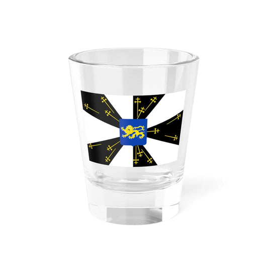 Galmaarden vlag (Belgium) Shot Glass 1.5oz 1.5oz - Go Mug Yourself
