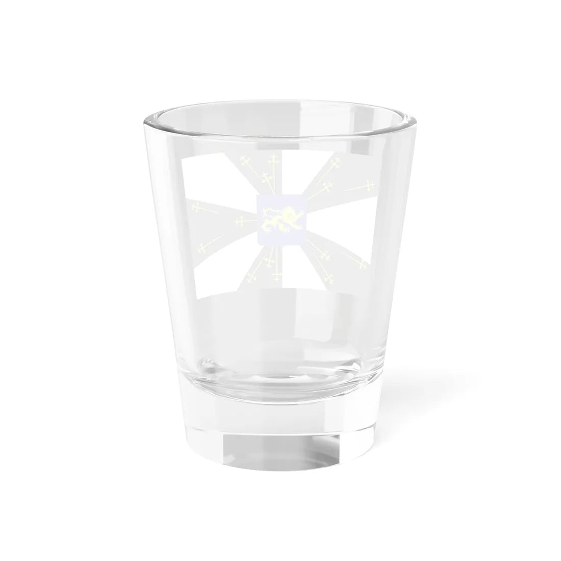 Galmaarden vlag (Belgium) Shot Glass 1.5oz - Go Mug Yourself
