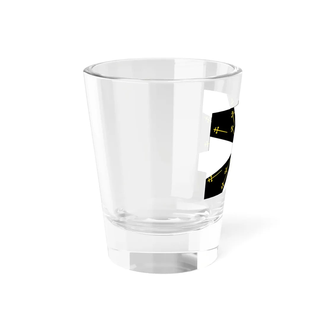 Galmaarden vlag (Belgium) Shot Glass 1.5oz - Go Mug Yourself