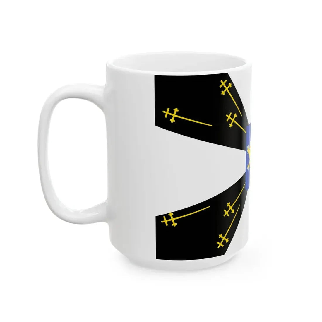 Galmaarden vlag (Belgium) White Coffee Mug - Go Mug Yourself