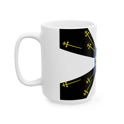 Galmaarden vlag (Belgium) White Coffee Mug - Go Mug Yourself