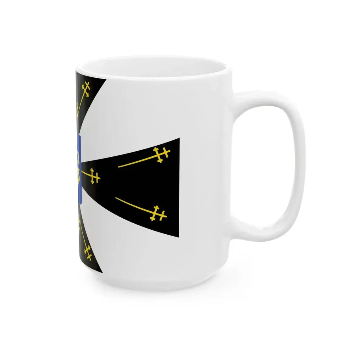 Galmaarden vlag (Belgium) White Coffee Mug - Go Mug Yourself