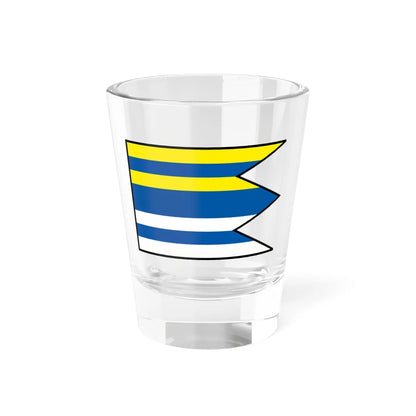 Galovany Liptovsky Mikulas Flag (Slovakia) Shot Glass 1.5oz 1.5oz - Go Mug Yourself