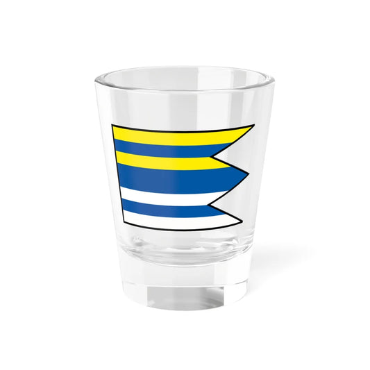 Galovany Liptovsky Mikulas Flag (Slovakia) Shot Glass 1.5oz 1.5oz - Go Mug Yourself