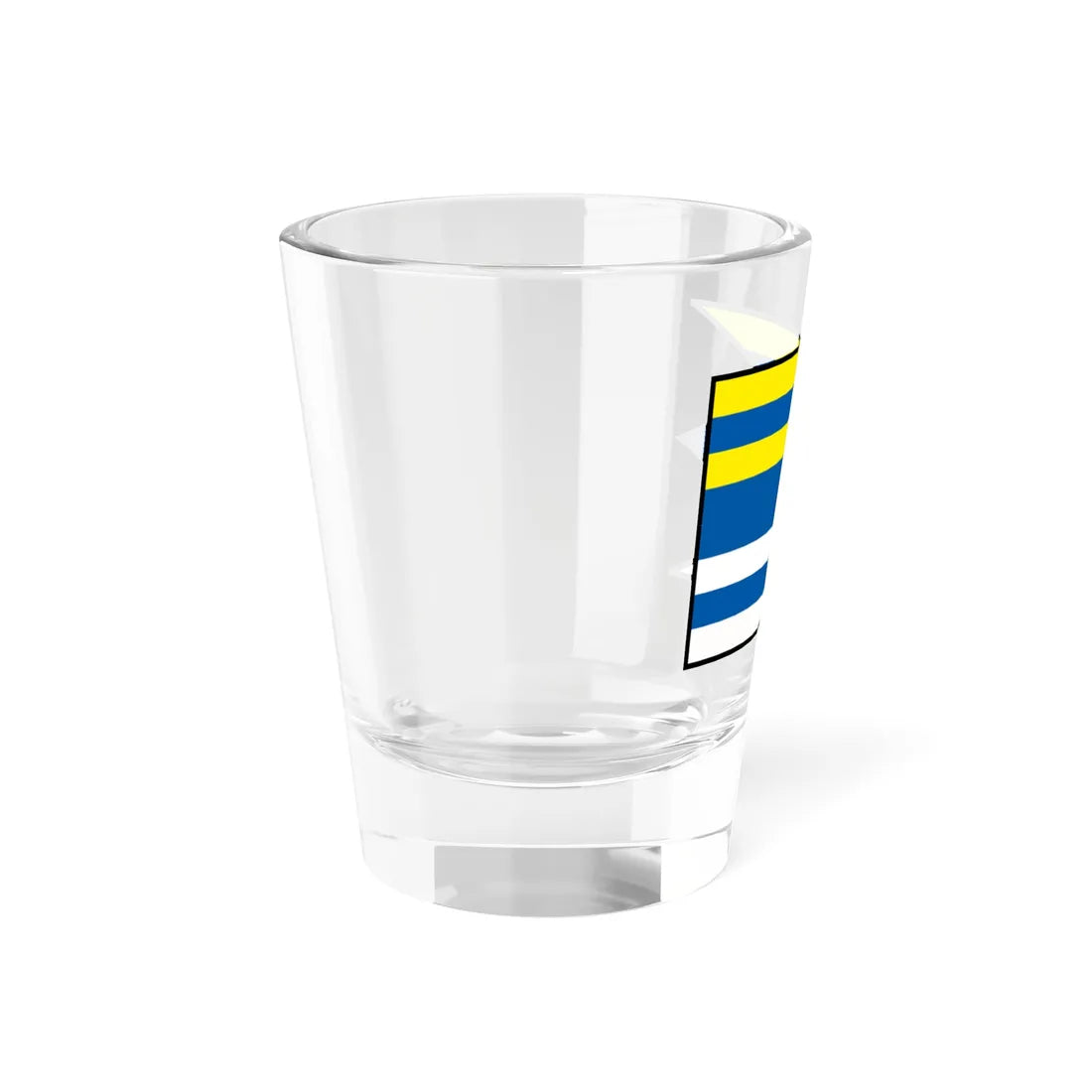 Galovany Liptovsky Mikulas Flag (Slovakia) Shot Glass 1.5oz - Go Mug Yourself