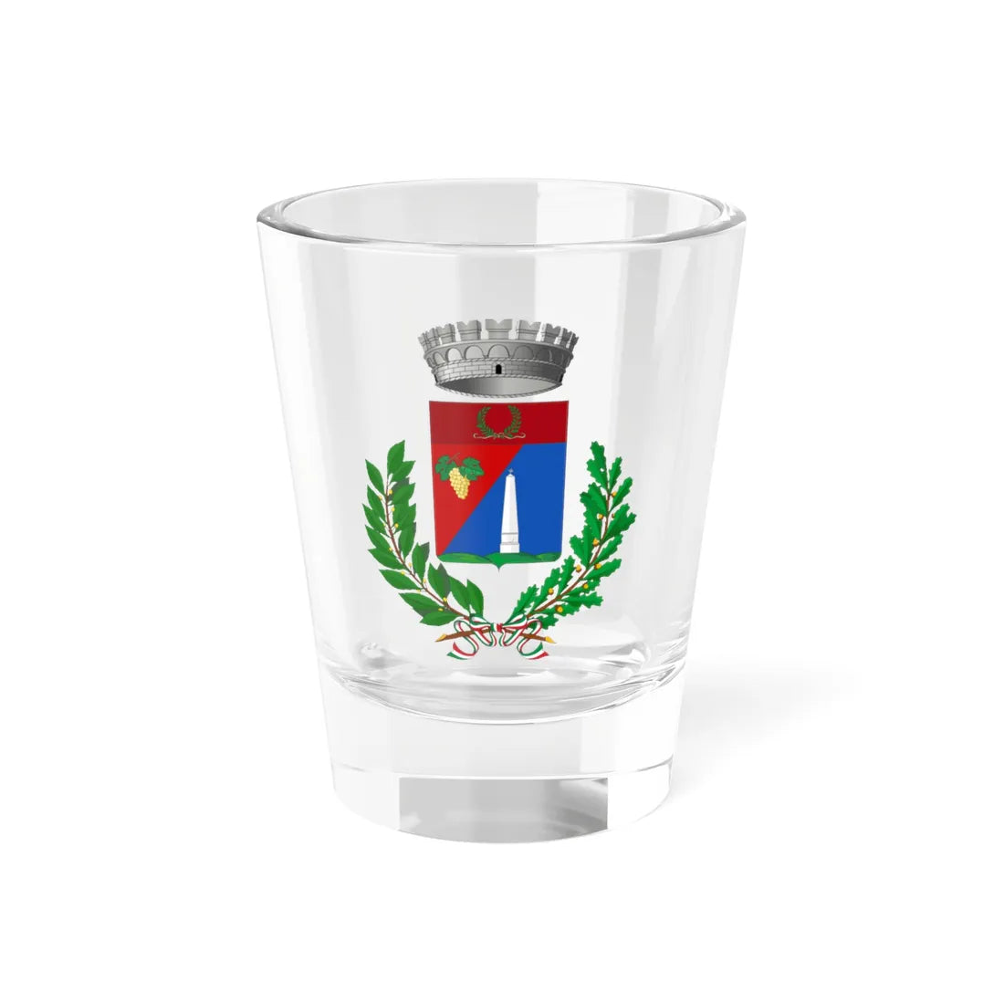 Gambellara-Stemma (Italy) (Coat of Arms) Shot Glass 1.5oz 1.5oz - Go Mug Yourself