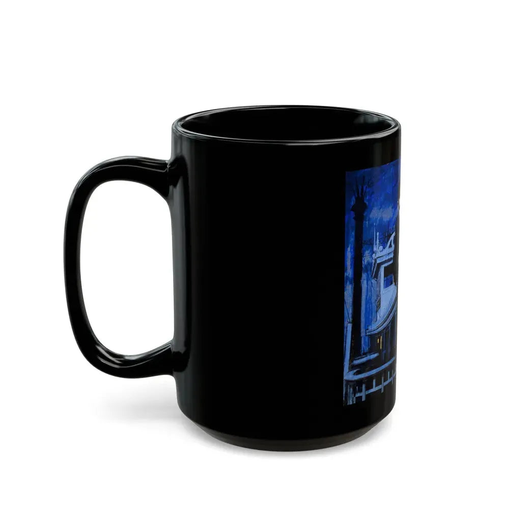 Gambler's Girl, The Saturday Evening Post, March 26, 1960 - Black Coffee Mug - Go Mug Yourself
