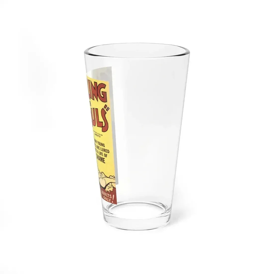GAMBLING WITH SOULS 1936 Movie Poster - Pint Glass 16oz - Go Mug Yourself