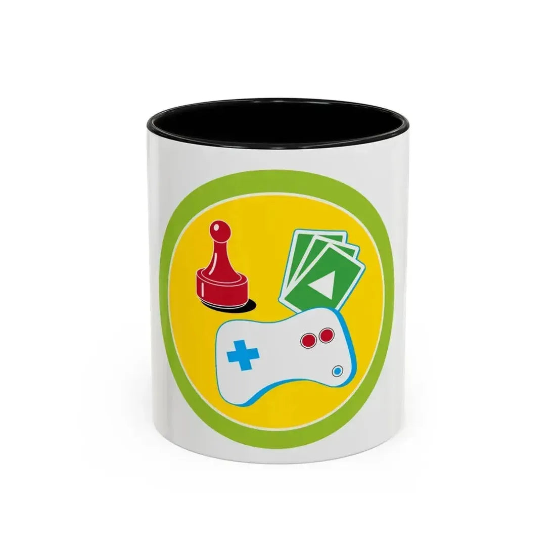 Game Design (Boy Scout Merit Badge) Accent Coffee Mug 11oz Black - Go Mug Yourself