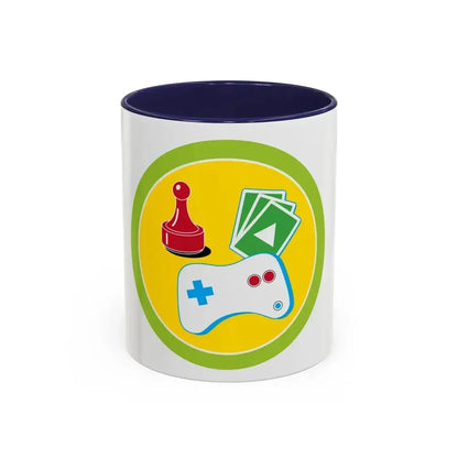 Game Design (Boy Scout Merit Badge) Accent Coffee Mug 11oz Navy - Go Mug Yourself