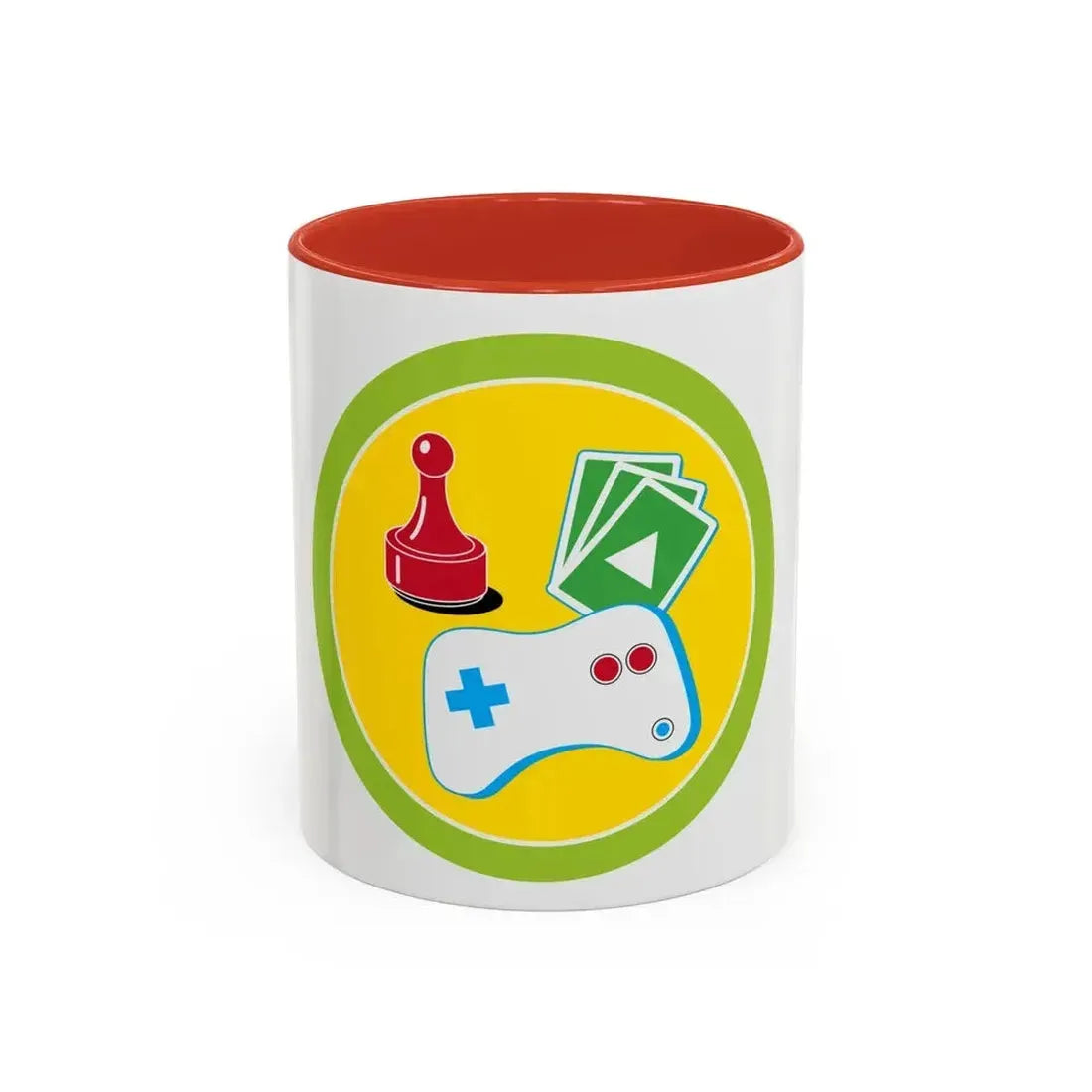 Game Design (Boy Scout Merit Badge) Accent Coffee Mug 11oz Red - Go Mug Yourself