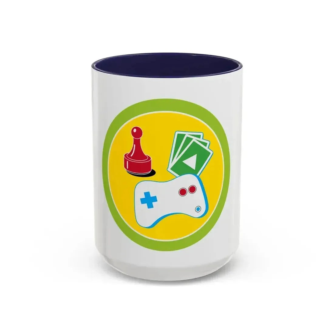 Game Design (Boy Scout Merit Badge) Accent Coffee Mug 15oz Navy - Go Mug Yourself