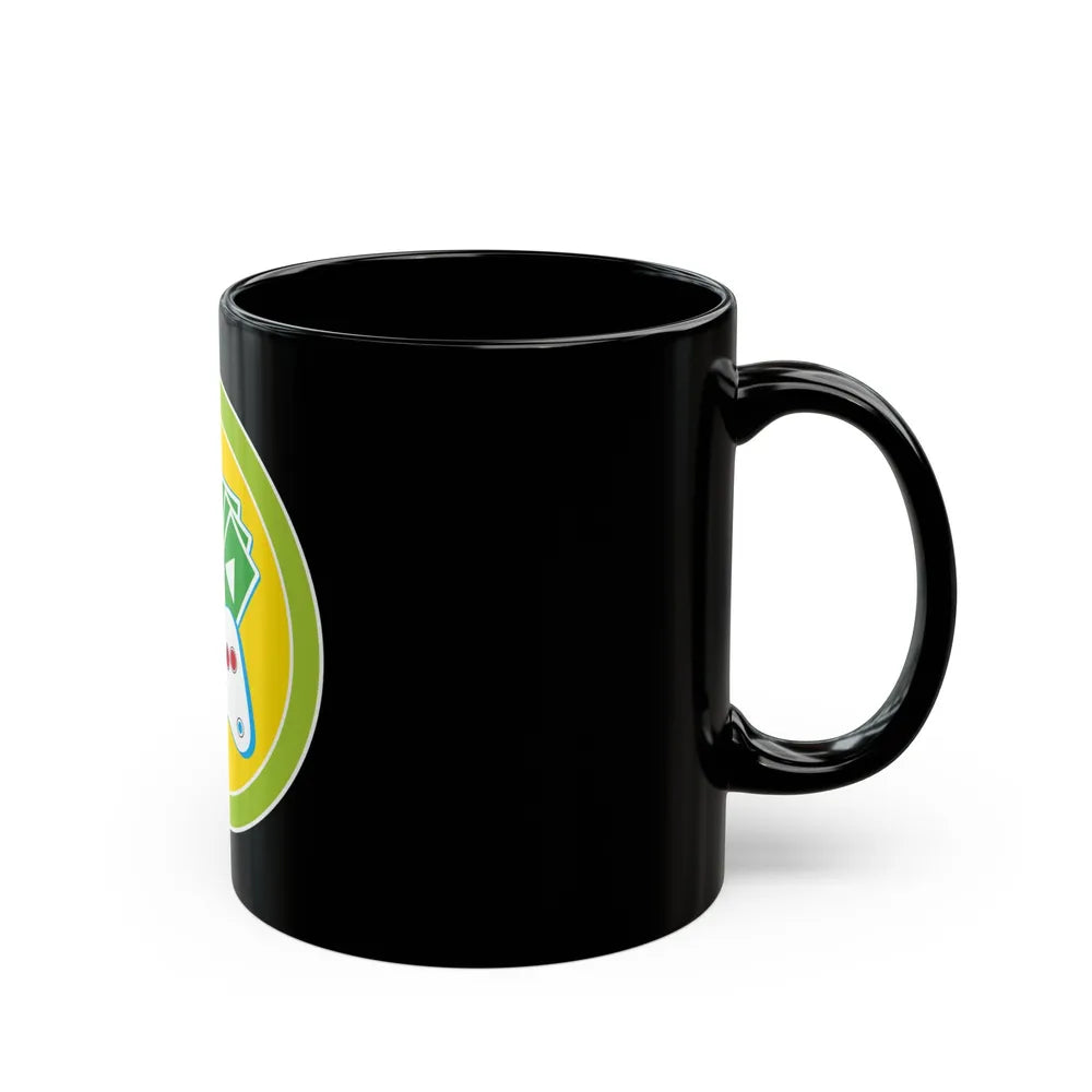 Game Design (Boy Scout Merit Badge) Black Coffee Mug-Go Mug Yourself