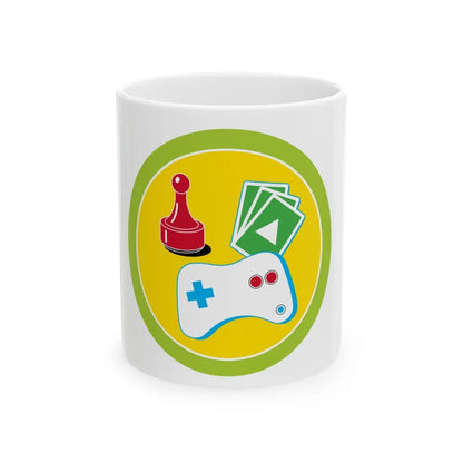 Game Design (Boy Scout Merit Badge) White Coffee Mug-11oz-Go Mug Yourself