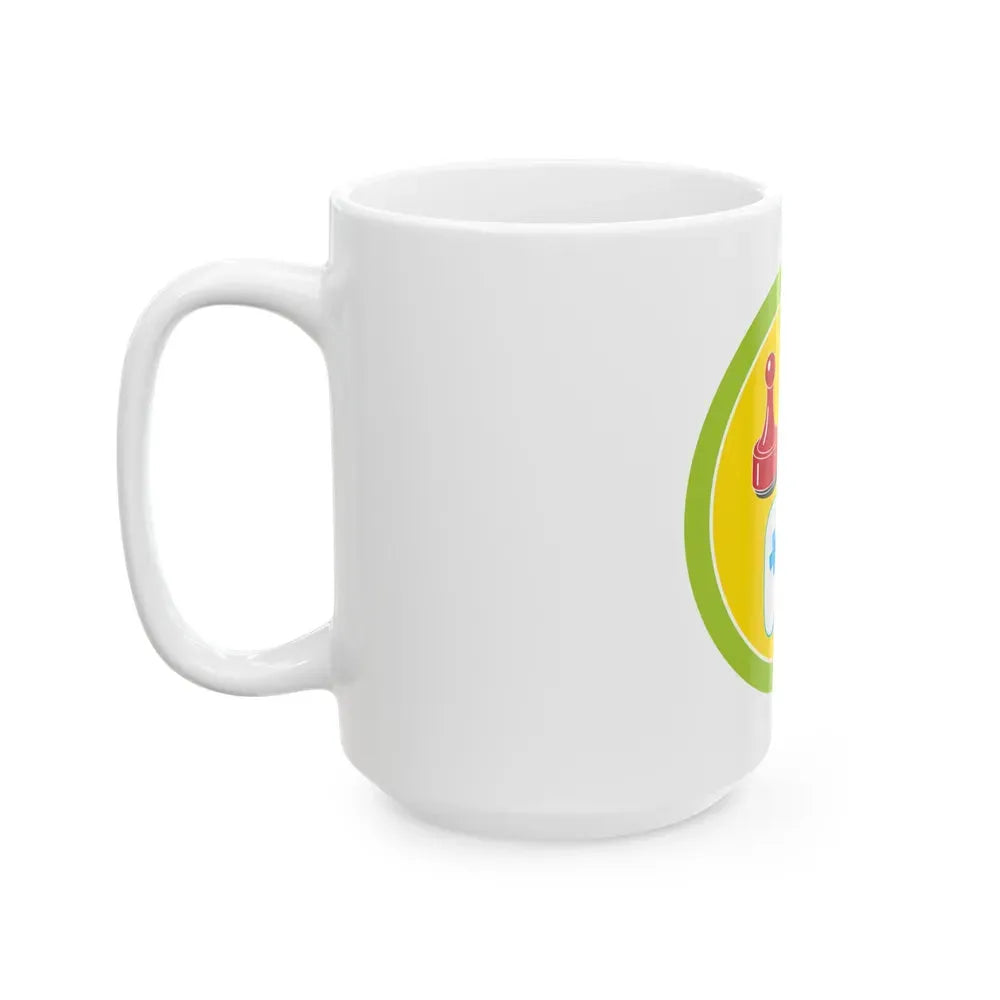 Game Design (Boy Scout Merit Badge) White Coffee Mug - Go Mug Yourself