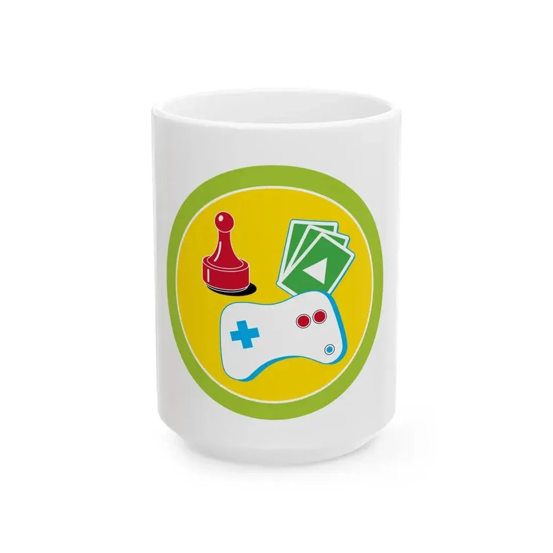 Game Design (Boy Scout Merit Badge) White Coffee Mug - Go Mug Yourself