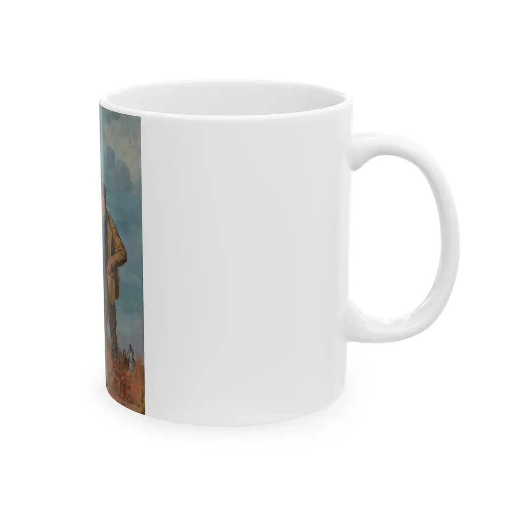 Game Laws, Field & Stream magazine cover, November 1933 - White Coffee Mug - Go Mug Yourself