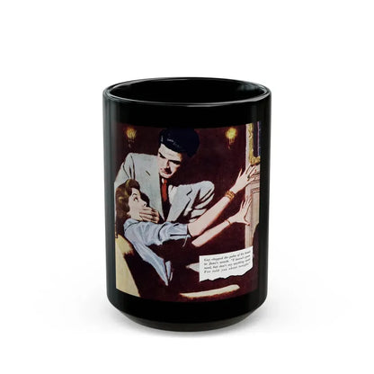 Game of Chance, Redbook, January 1953 - Black Coffee Mug - Go Mug Yourself