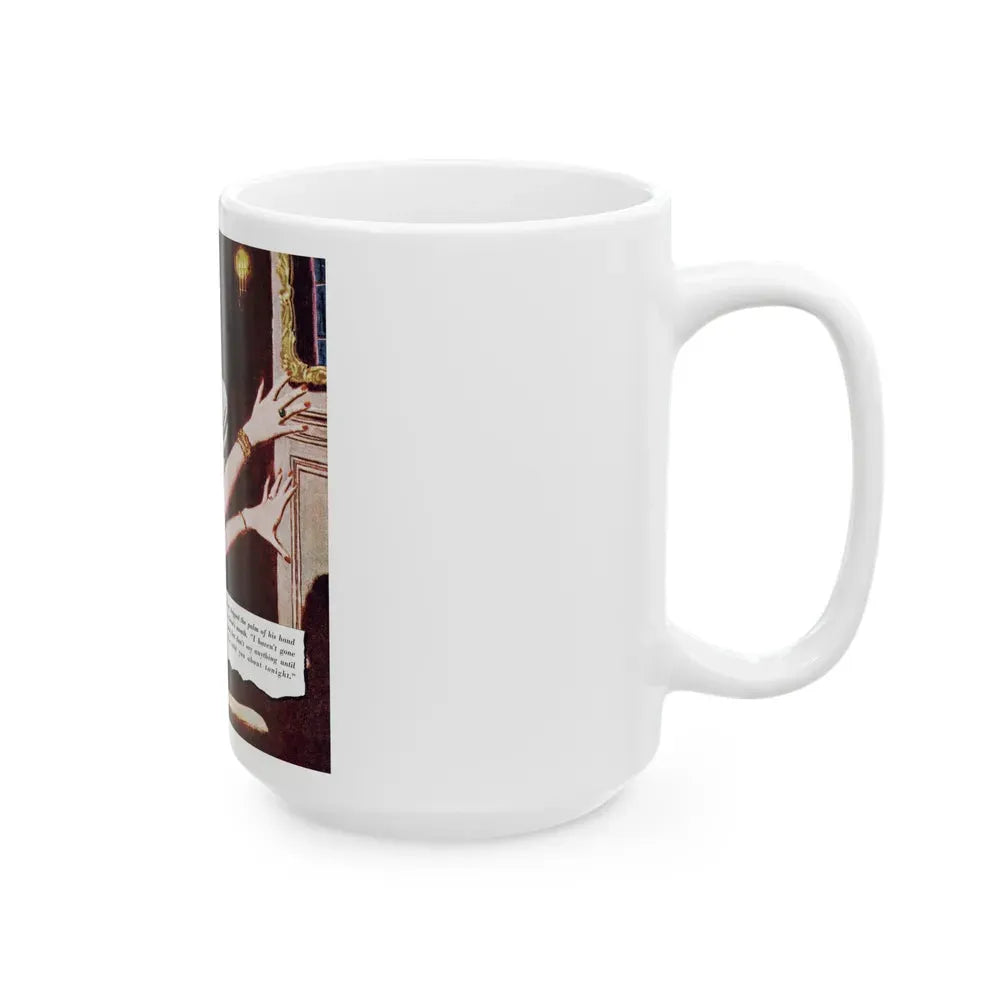 Game of Chance, Redbook, January 1953 - White Coffee Mug - Go Mug Yourself