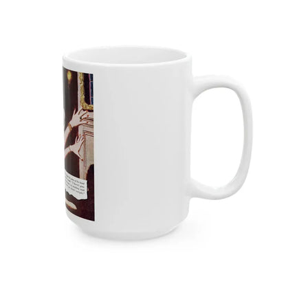 Game of Chance, Redbook, January 1953 - White Coffee Mug - Go Mug Yourself