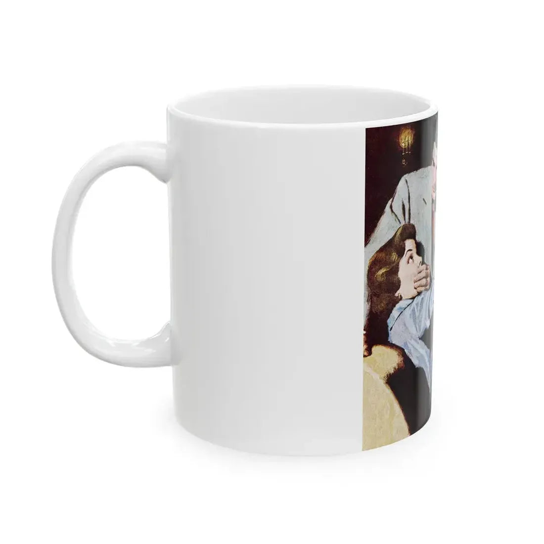 Game of Chance, Redbook, January 1953 - White Coffee Mug - Go Mug Yourself