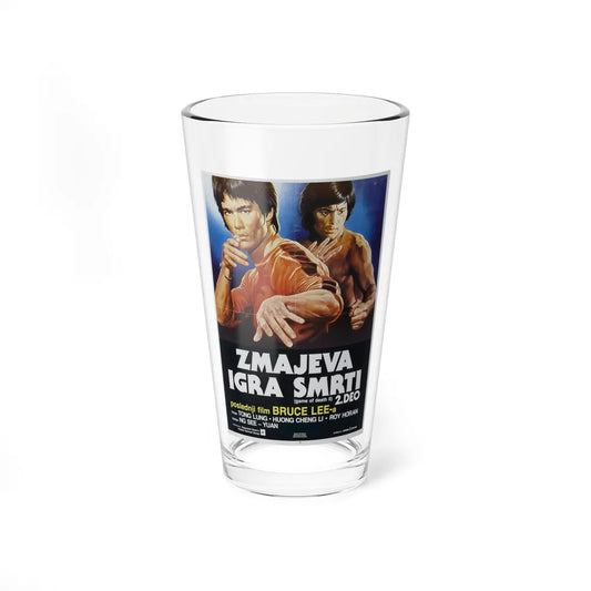 GAME OF DEATH 2 1981 Movie Poster - Pint Glass 16oz-16oz-Go Mug Yourself