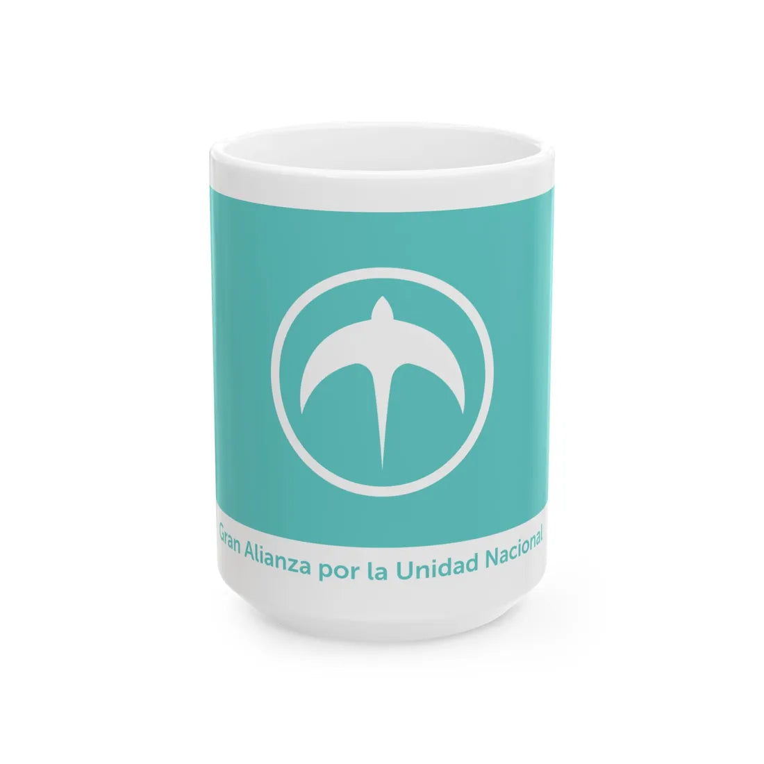 GANA-500 (El Salvador) White Coffee Mug 15oz - Go Mug Yourself