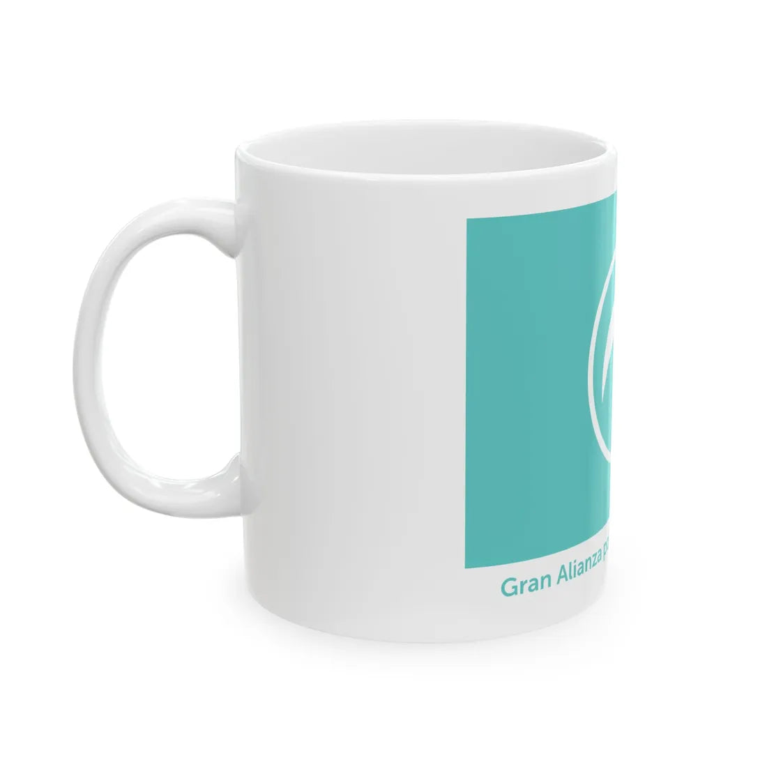 GANA-500 (El Salvador) White Coffee Mug - Go Mug Yourself
