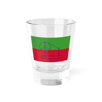 Gandhis Original Flag of India Proposal (India) Shot Glass 1.5oz 1.5oz - Go Mug Yourself
