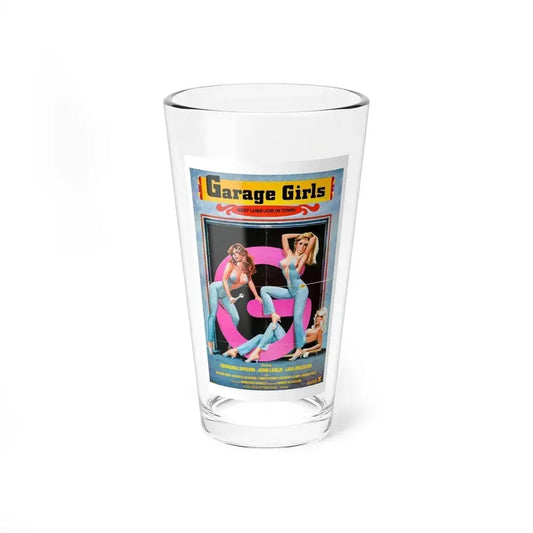 GARAGE GIRLS 1980 Movie Poster - Pint Glass 16oz 16oz - Go Mug Yourself