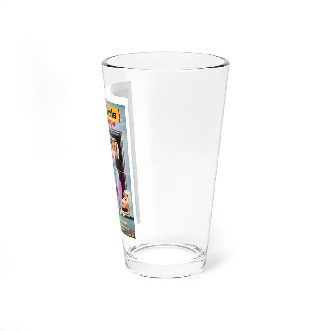 GARAGE GIRLS 1980 Movie Poster - Pint Glass 16oz - Go Mug Yourself