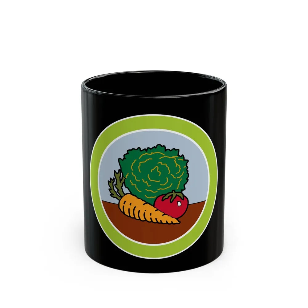 Gardening (Boy Scout Merit Badge) Black Coffee Mug-11oz-Go Mug Yourself