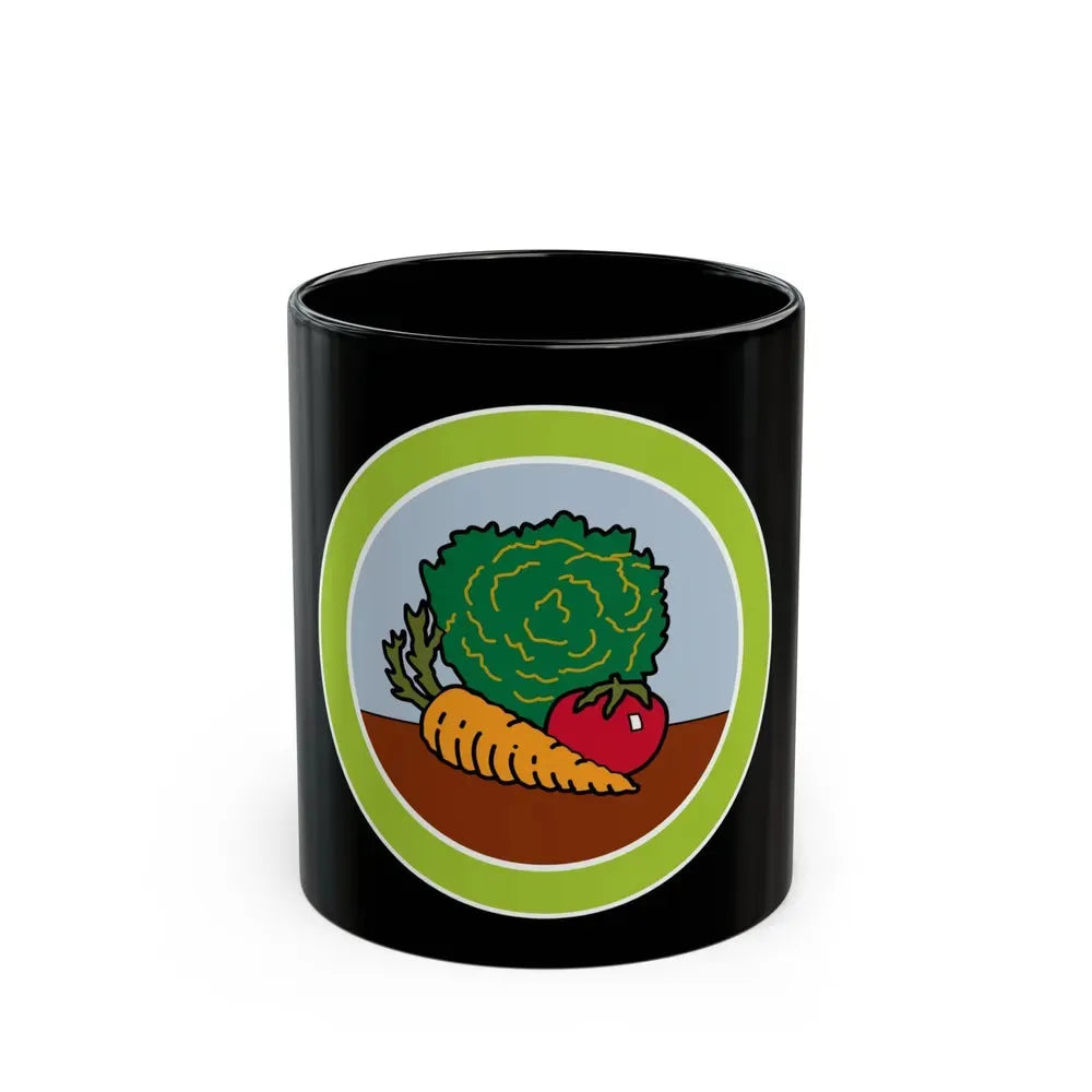 Gardening (Boy Scout Merit Badge) Black Coffee Mug 11oz - Go Mug Yourself