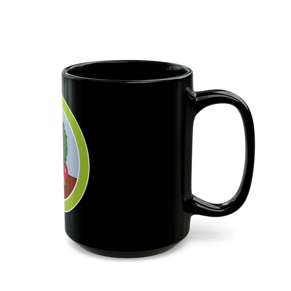 Gardening (Boy Scout Merit Badge) Black Coffee Mug-Go Mug Yourself