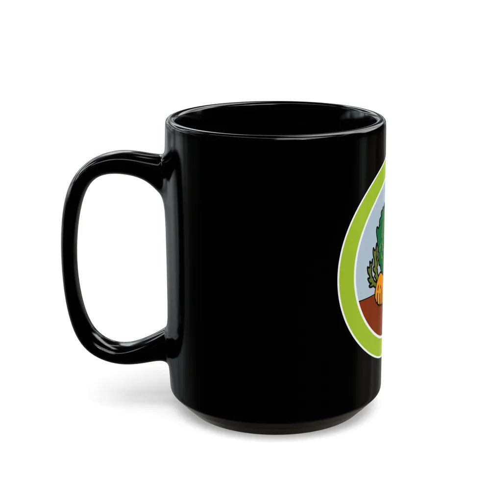 Gardening (Boy Scout Merit Badge) Black Coffee Mug-Go Mug Yourself