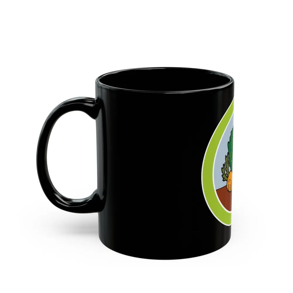 Gardening (Boy Scout Merit Badge) Black Coffee Mug-Go Mug Yourself